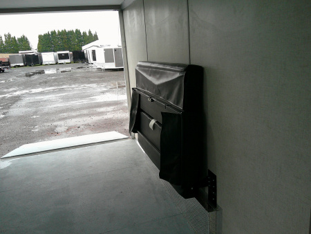 Used 2025 ALCOM 7x16 Aluminum 7K Cargo / Enclosed Trailer