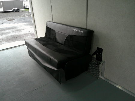 Used 2025 ALCOM 7x16 Aluminum 7K Cargo / Enclosed Trailer