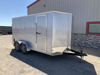 2026 Compass 7'x14' Enclosed Cargo Trailer - Indigo DLX