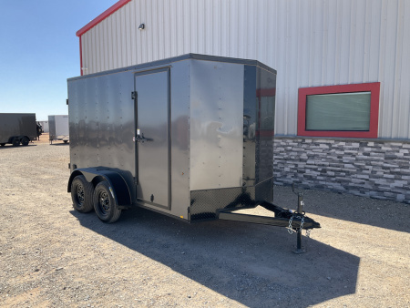 2026 Compass 6'x12' Enclosed Cargo Trailer - Indigo DLX