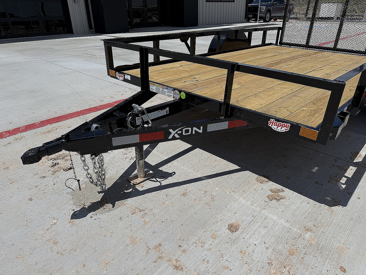 New 2026 X-On 77"x12' Single Axle Utility Trailer - U2