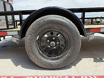 New 2026 X-On 77"x12' Single Axle Utility Trailer - U2