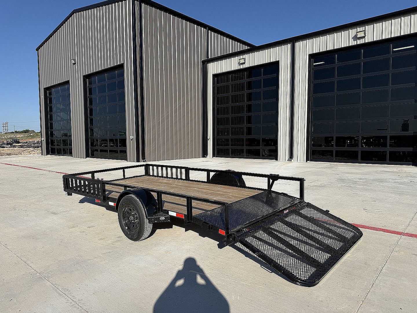 New 2026 X-On 77"x14' Single Axle Utility Trailer - U2