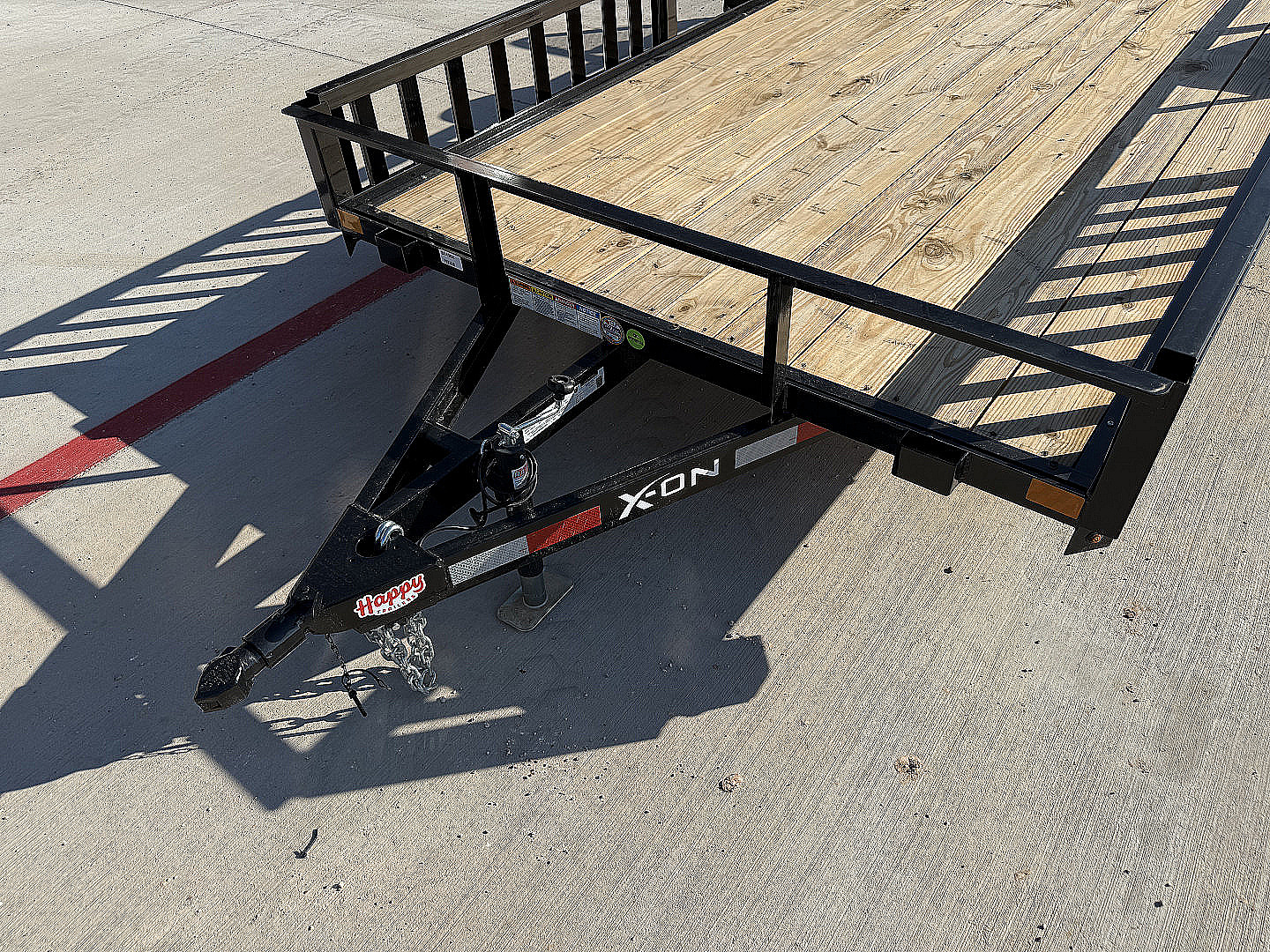 New 2026 X-On 77"x14' Single Axle Utility Trailer - U2