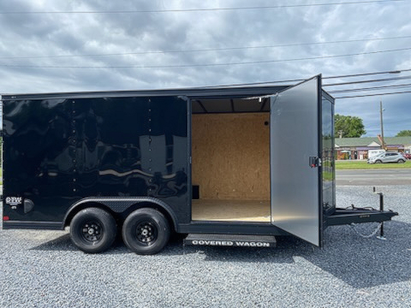 New 2026 Covered Wagon Trailers 8.5X16TA-10K GVWR Cargo / Enclosed Trailer
