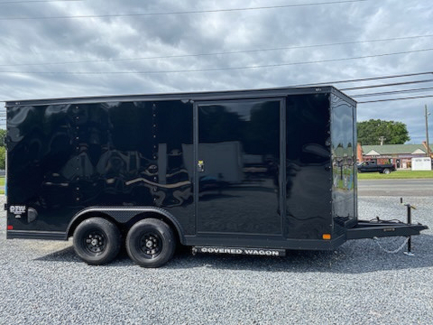 New 2026 Covered Wagon Trailers 8.5X16TA-10K GVWR Cargo / Enclosed Trailer