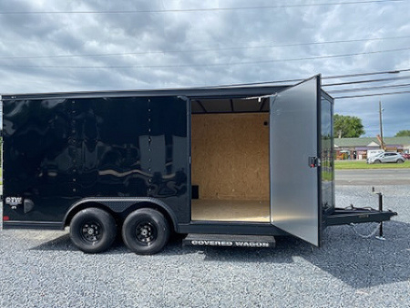 New 2026 Covered Wagon Trailers 8.5X16TA-10K GVWR Cargo / Enclosed Trailer