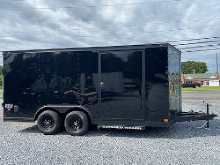 New 2026 Covered Wagon Trailers 8.5X16TA-10K GVWR Cargo / Enclosed Trailer