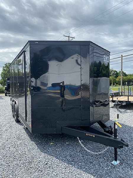 New 2026 Covered Wagon Trailers 8.5X16TA-10K GVWR Cargo / Enclosed Trailer