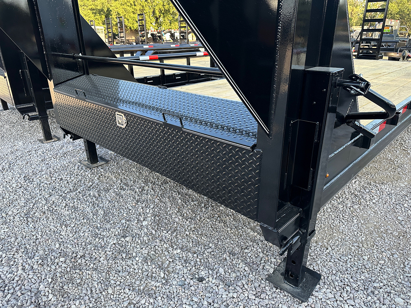New 2025 Golden Arm Trailers 83" x 22' LowBoy Equipment