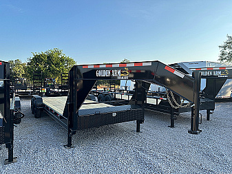 New 2025 Golden Arm Trailers 83  x 22' LowBoy Equipment