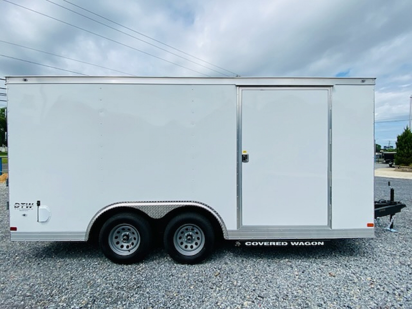 New 2026 Covered Wagon Trailers 8.5X16TA-7K GVWR Cargo / Enclosed Trailer