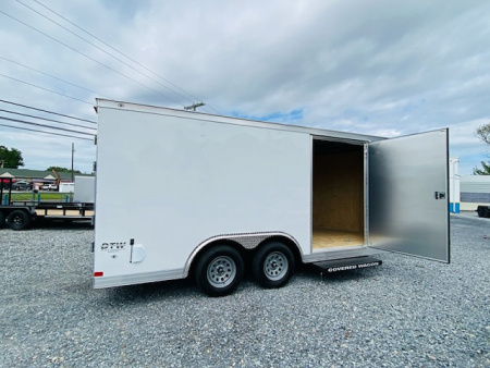 New 2026 Covered Wagon Trailers 8.5X16TA-7K GVWR Cargo / Enclosed Trailer