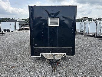 Used 2022 Lark 7'x12' Custom Freezer Enclosed Trailer