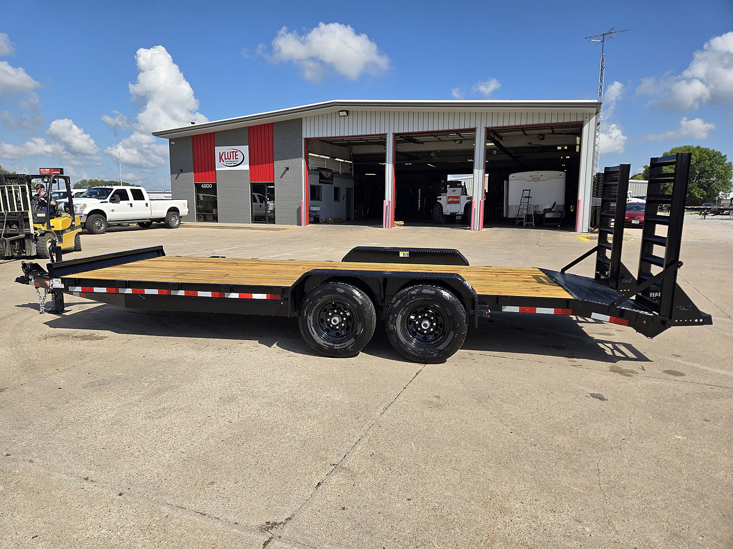 New 2026 H&H Trailers 82x18+2 Industrial Equipment Trailer 14K Equipment Trailer