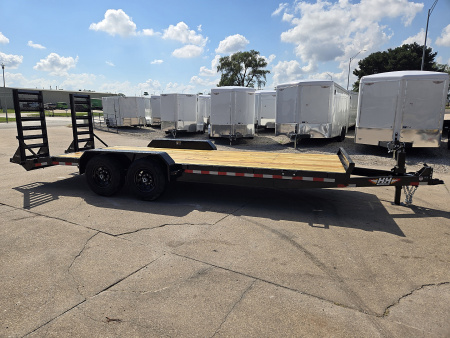 New 2026 H&H Trailers 82x18+2 Industrial Equipment Trailer 14K Equipment Trailer