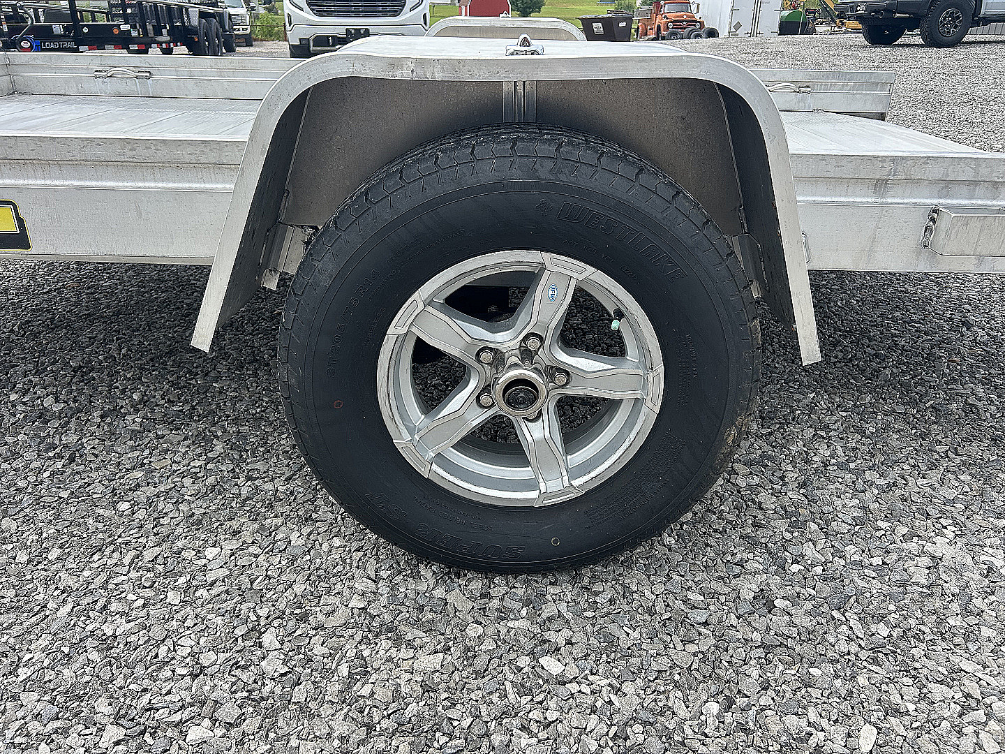 Used 2023 Aluma 68"x10' 3k TILT Utility Trailer