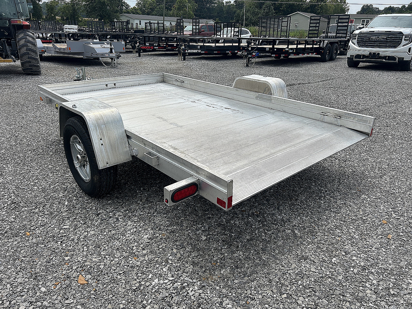 Used 2023 Aluma 68"x10' 3k TILT Utility Trailer