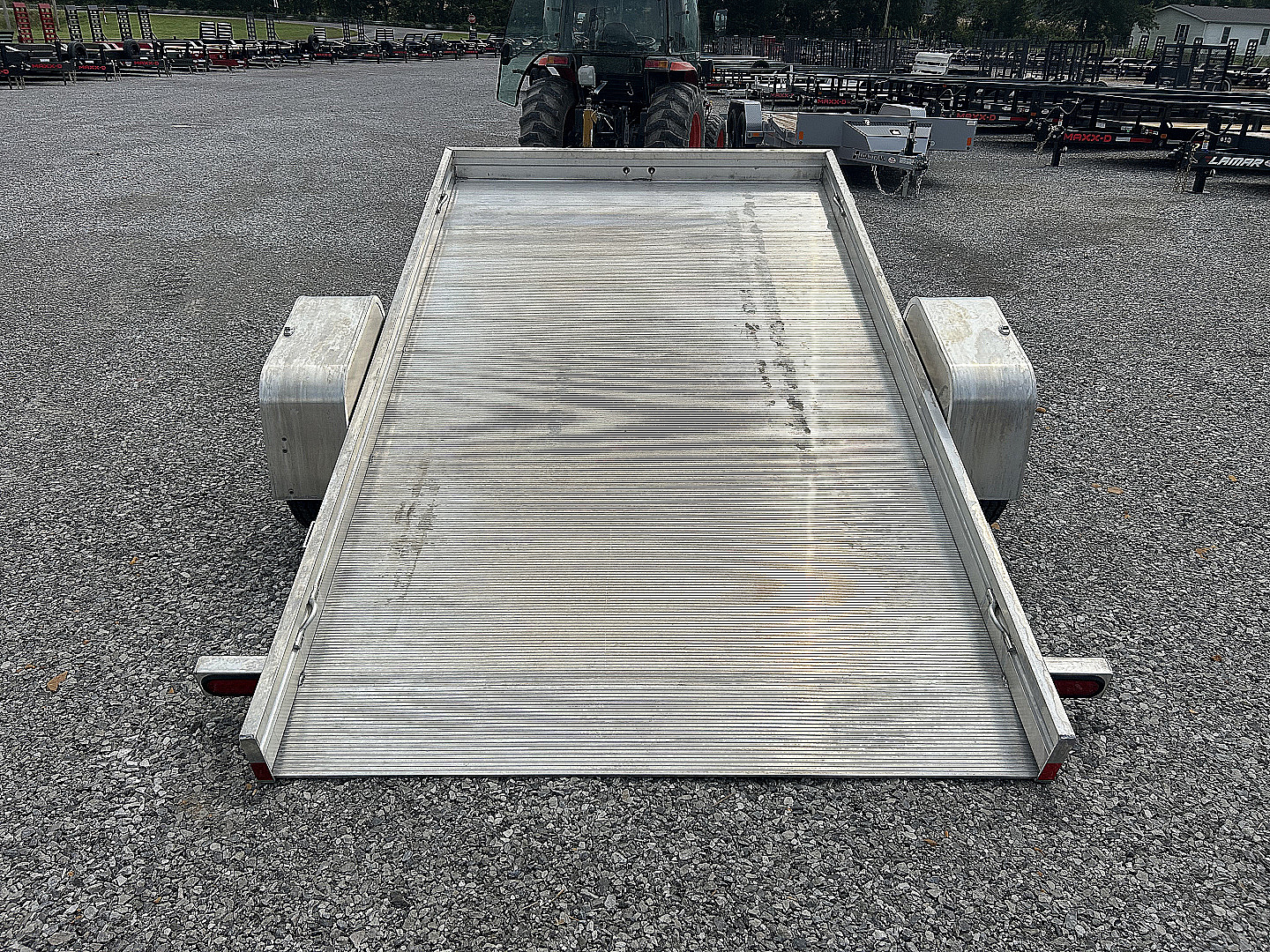 Used 2023 Aluma 68"x10' 3k TILT Utility Trailer