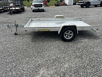 Used 2023 Aluma 68"x10' 3k TILT Utility Trailer