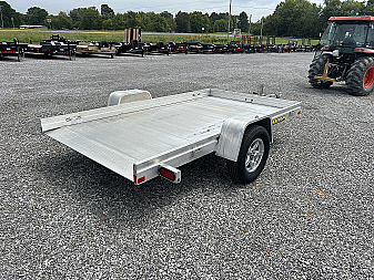 Used 2023 Aluma 68"x10' 3k TILT Utility Trailer