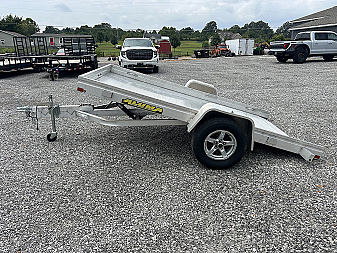 Used 2023 Aluma 68"x10' 3k TILT Utility Trailer