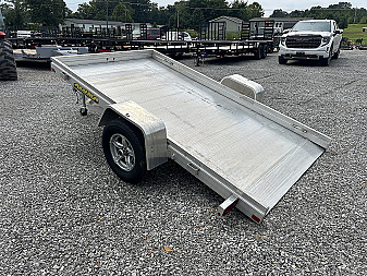 Used 2023 Aluma 68"x10' 3k TILT Utility Trailer