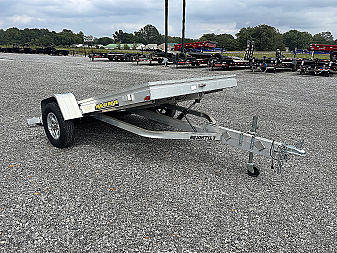 Used 2023 Aluma 68 x10' 3k TILT Utility Trailer