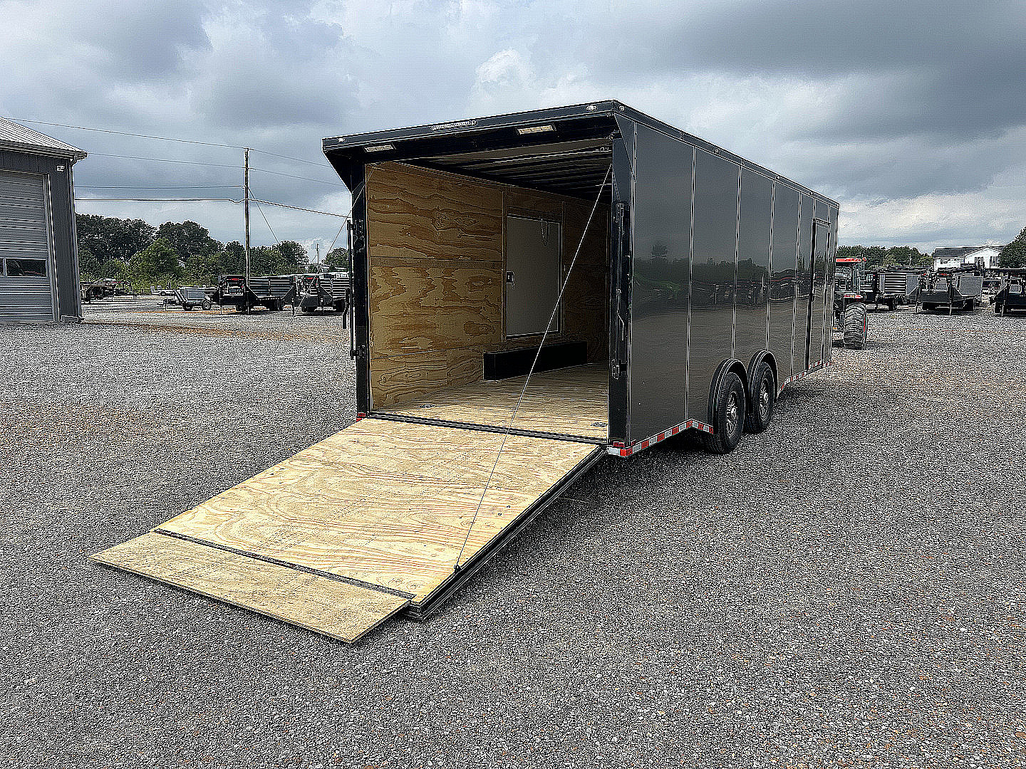 Used 2023 Spartan 8.5' X 24' 14K Enclosed Trailer