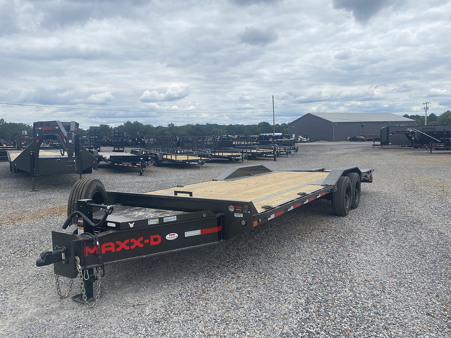 New 2026 MAXXD 102"x24' 22k Equipment Trailer *ALL NEW ENGINEERED FRAME*