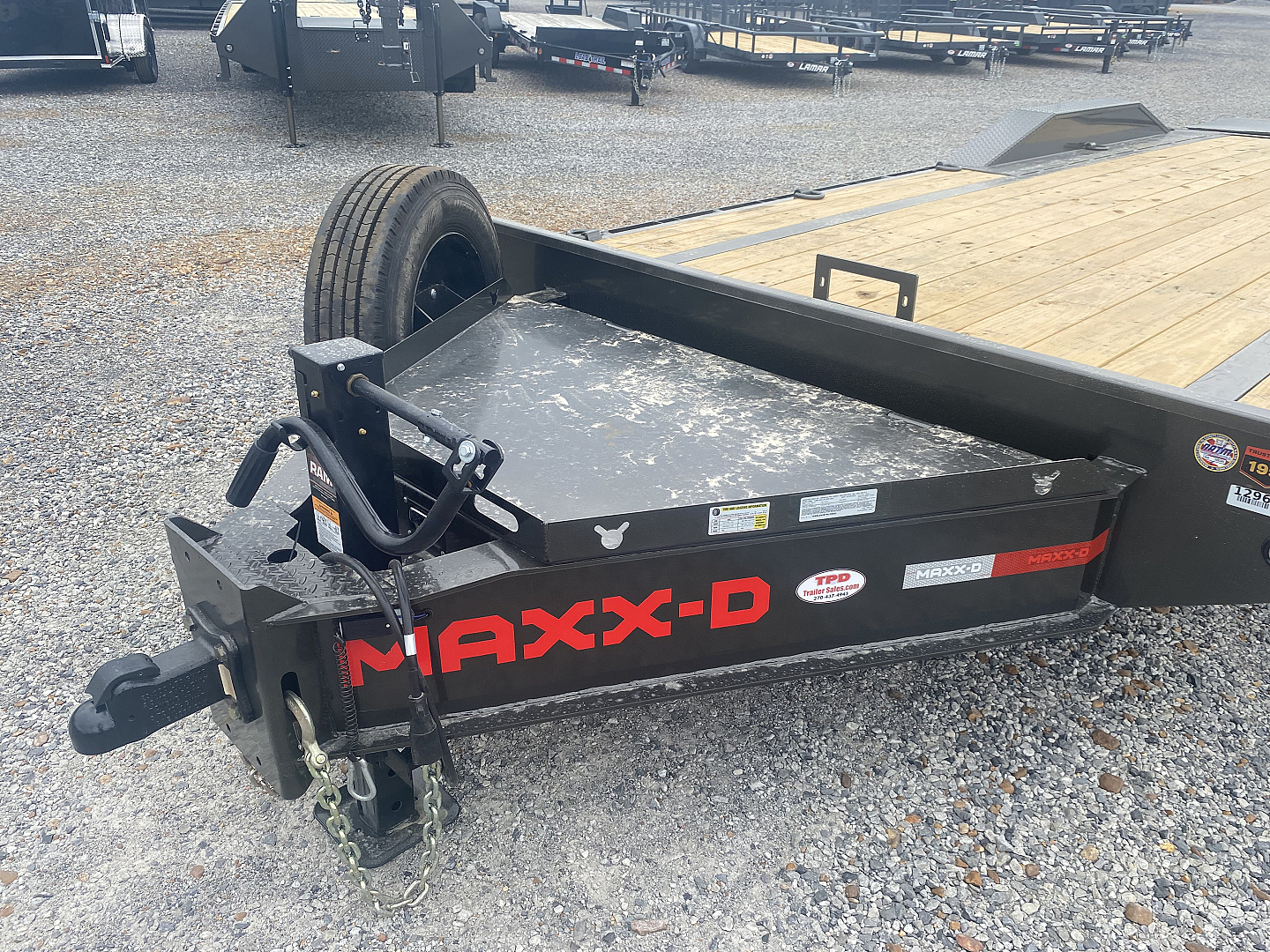 New 2026 MAXXD 102"x24' 22k Equipment Trailer *ALL NEW ENGINEERED FRAME*