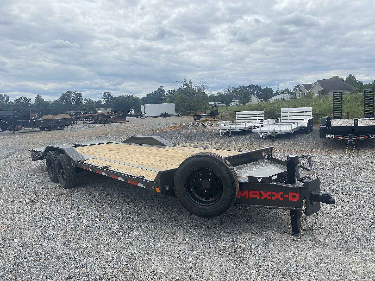 New 2026 MAXXD 102"x24' 22k Equipment Trailer *ALL NEW ENGINEERED FRAME*