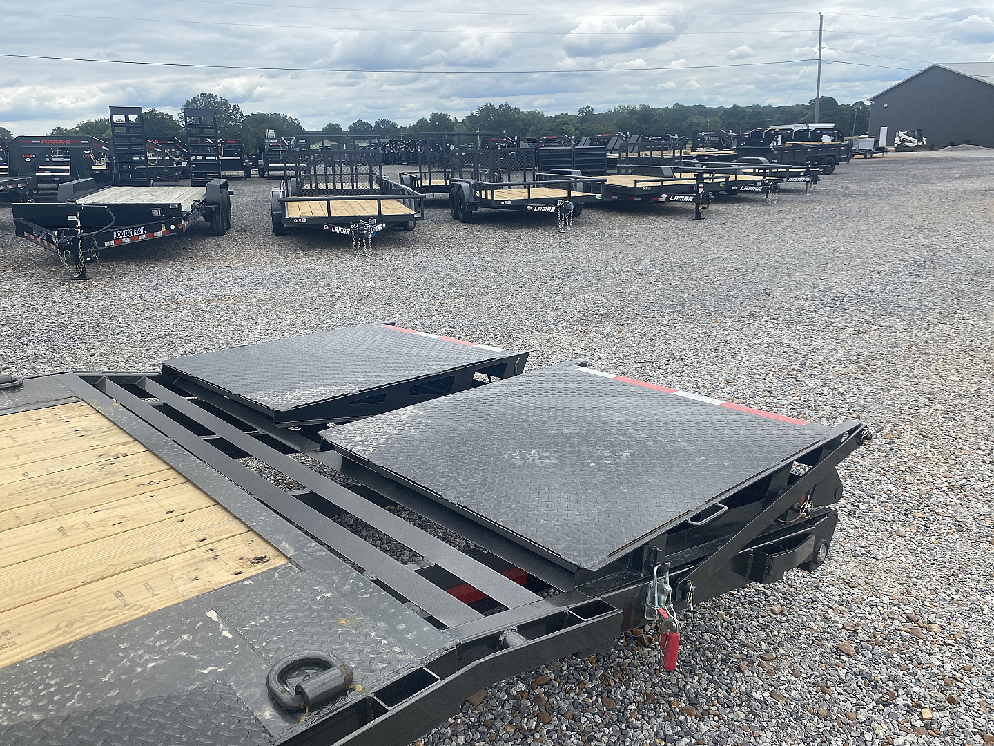 New 2026 MAXXD 102"x24' 22k Equipment Trailer *ALL NEW ENGINEERED FRAME*