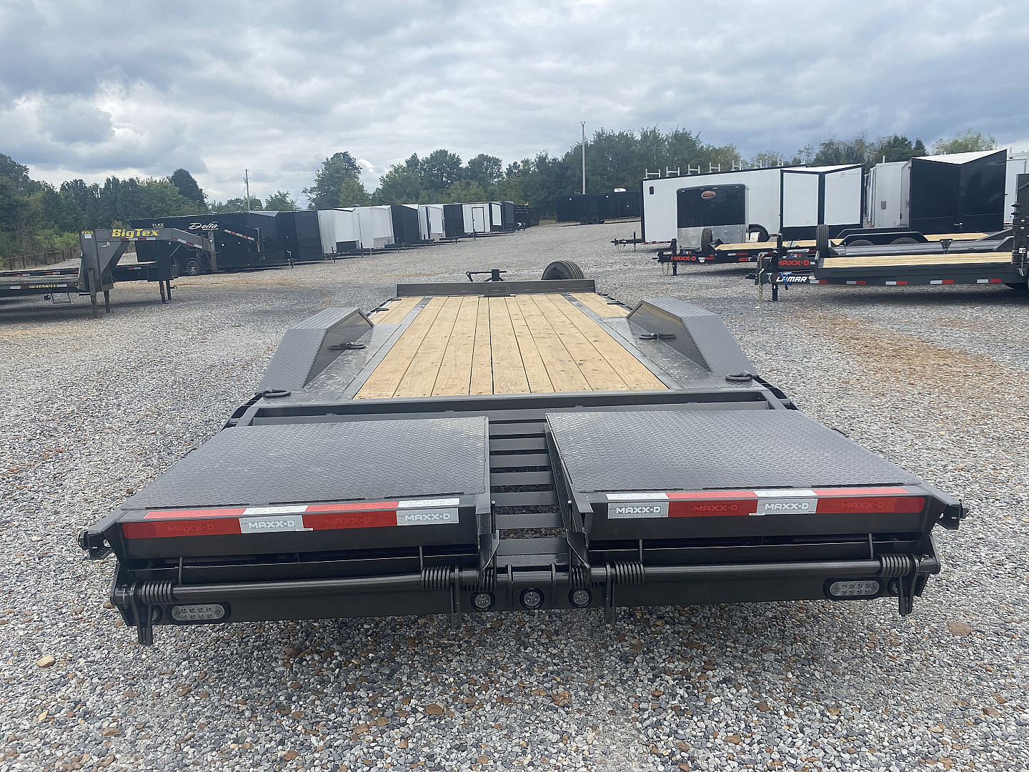 New 2026 MAXXD 102"x24' 22k Equipment Trailer *ALL NEW ENGINEERED FRAME*