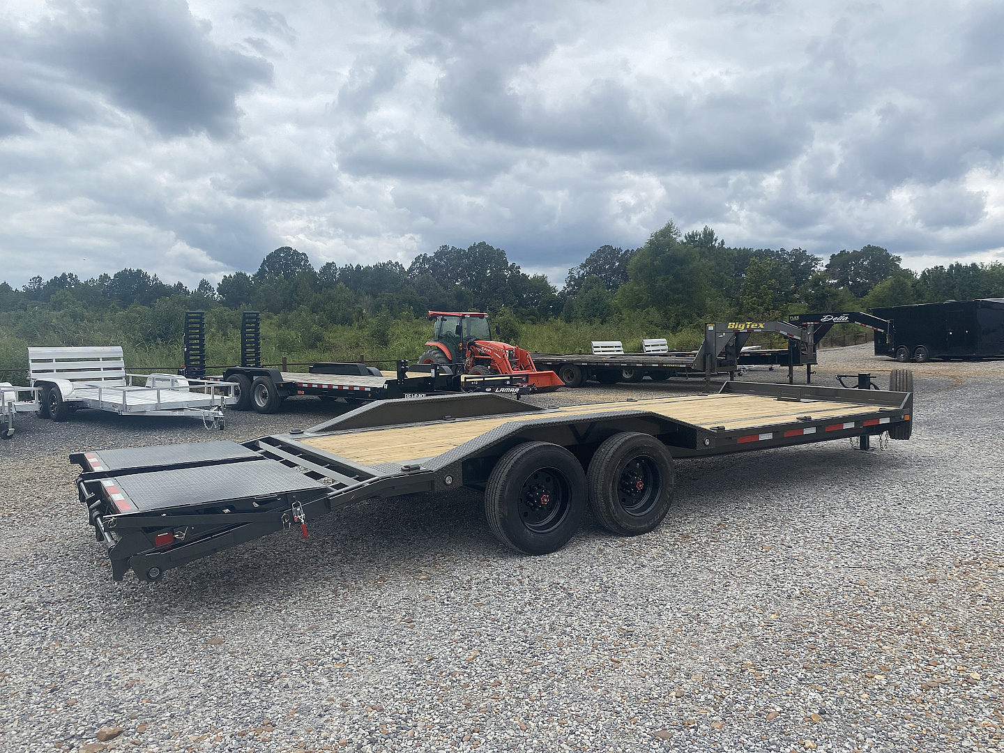 New 2026 MAXXD 102"x24' 22k Equipment Trailer *ALL NEW ENGINEERED FRAME*