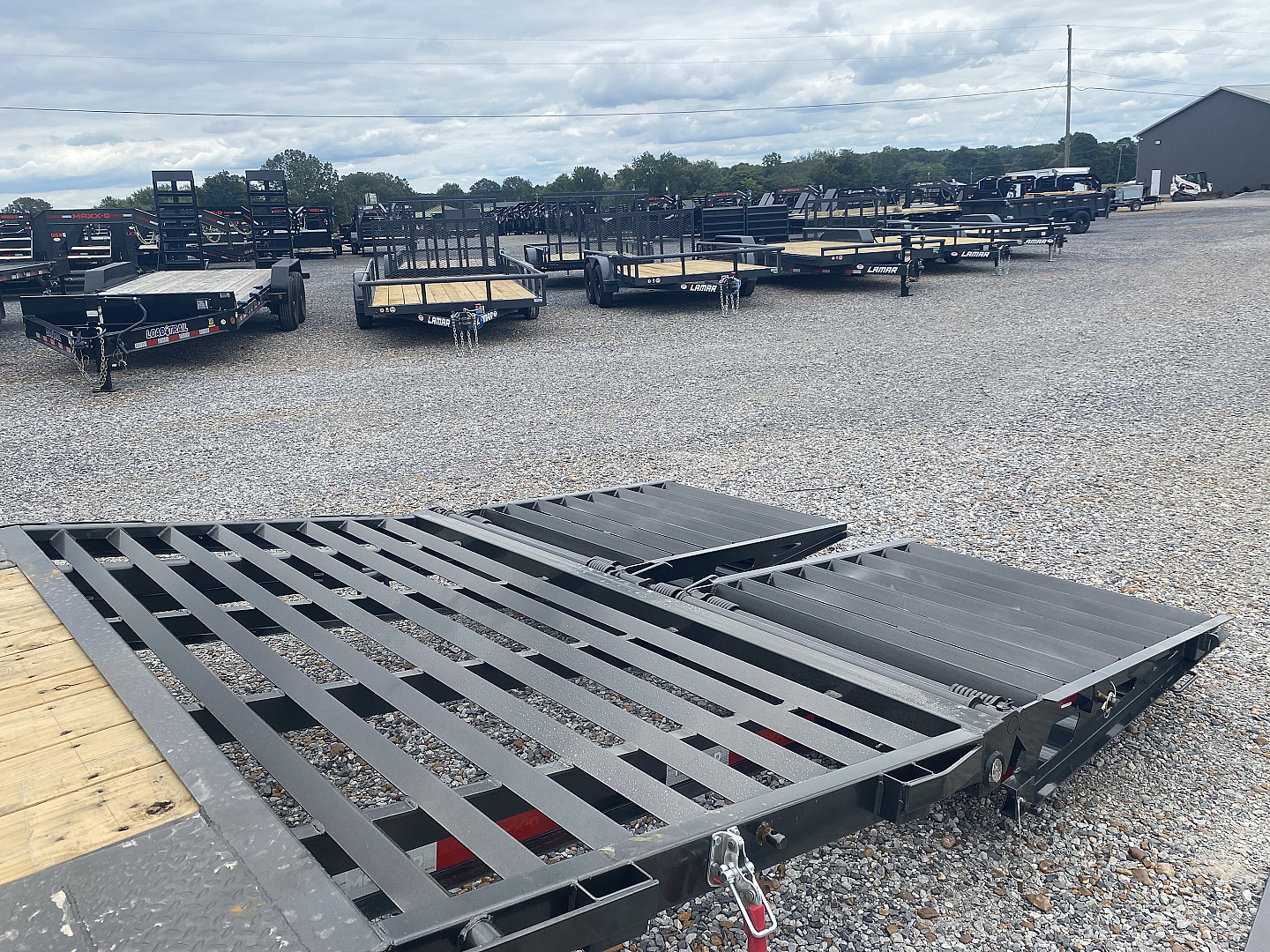 New 2026 MAXXD 102"x24' 22k Equipment Trailer *ALL NEW ENGINEERED FRAME*