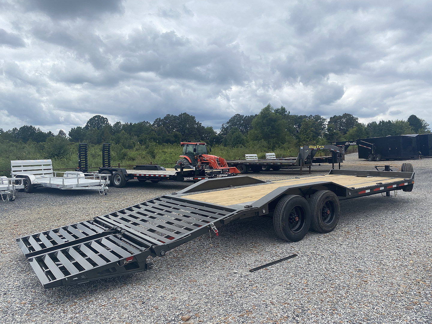 New 2026 MAXXD 102"x24' 22k Equipment Trailer *ALL NEW ENGINEERED FRAME*