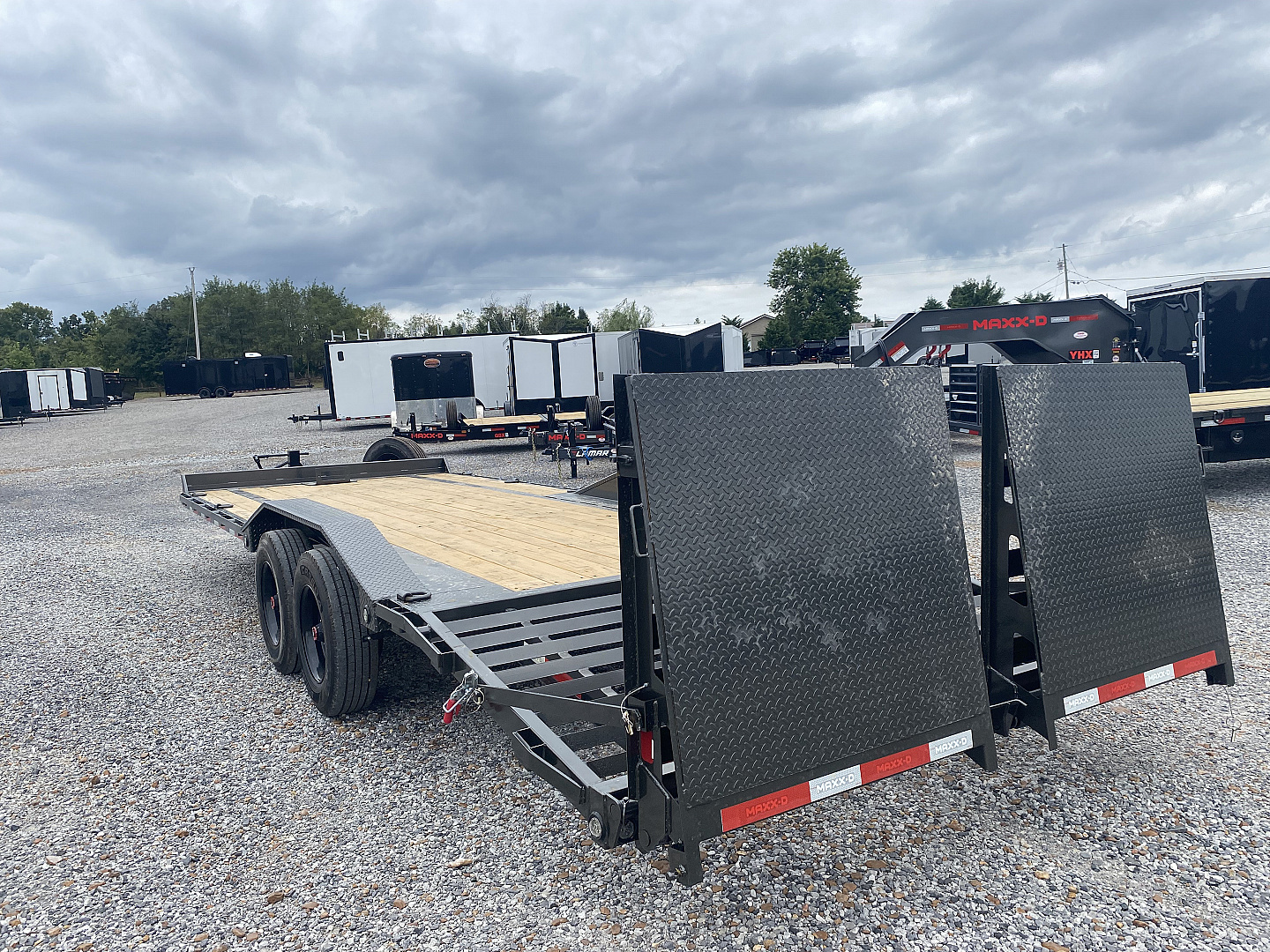 New 2026 MAXXD 102"x24' 22k Equipment Trailer *ALL NEW ENGINEERED FRAME*