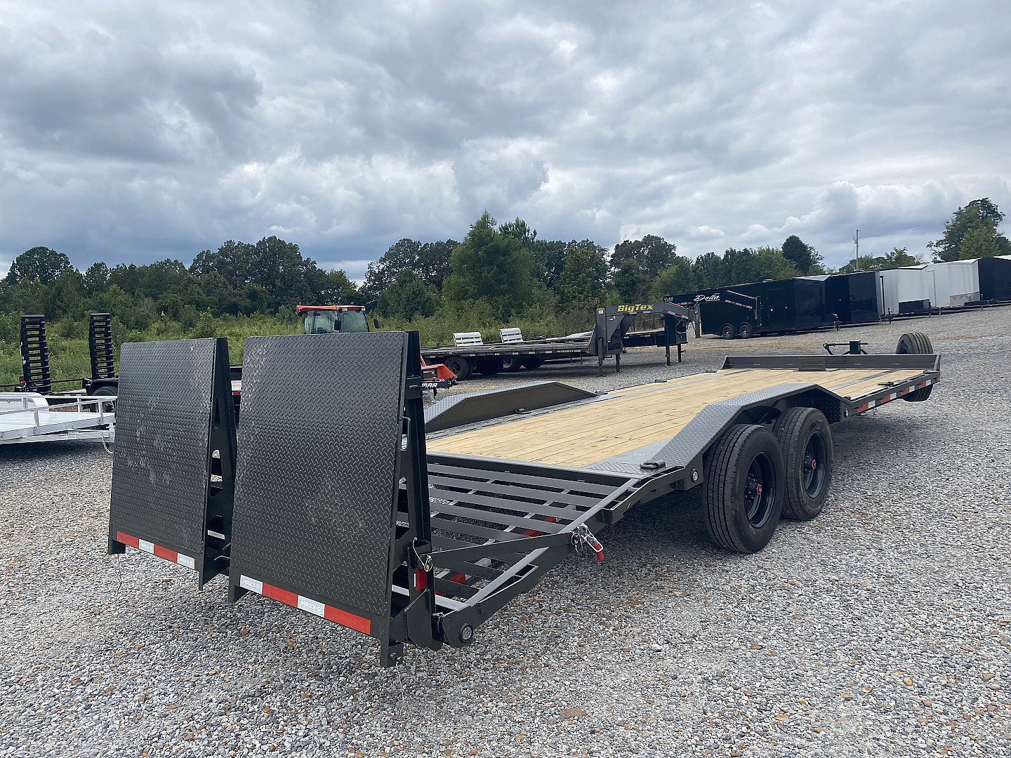 New 2026 MAXXD 102"x24' 22k Equipment Trailer *ALL NEW ENGINEERED FRAME*