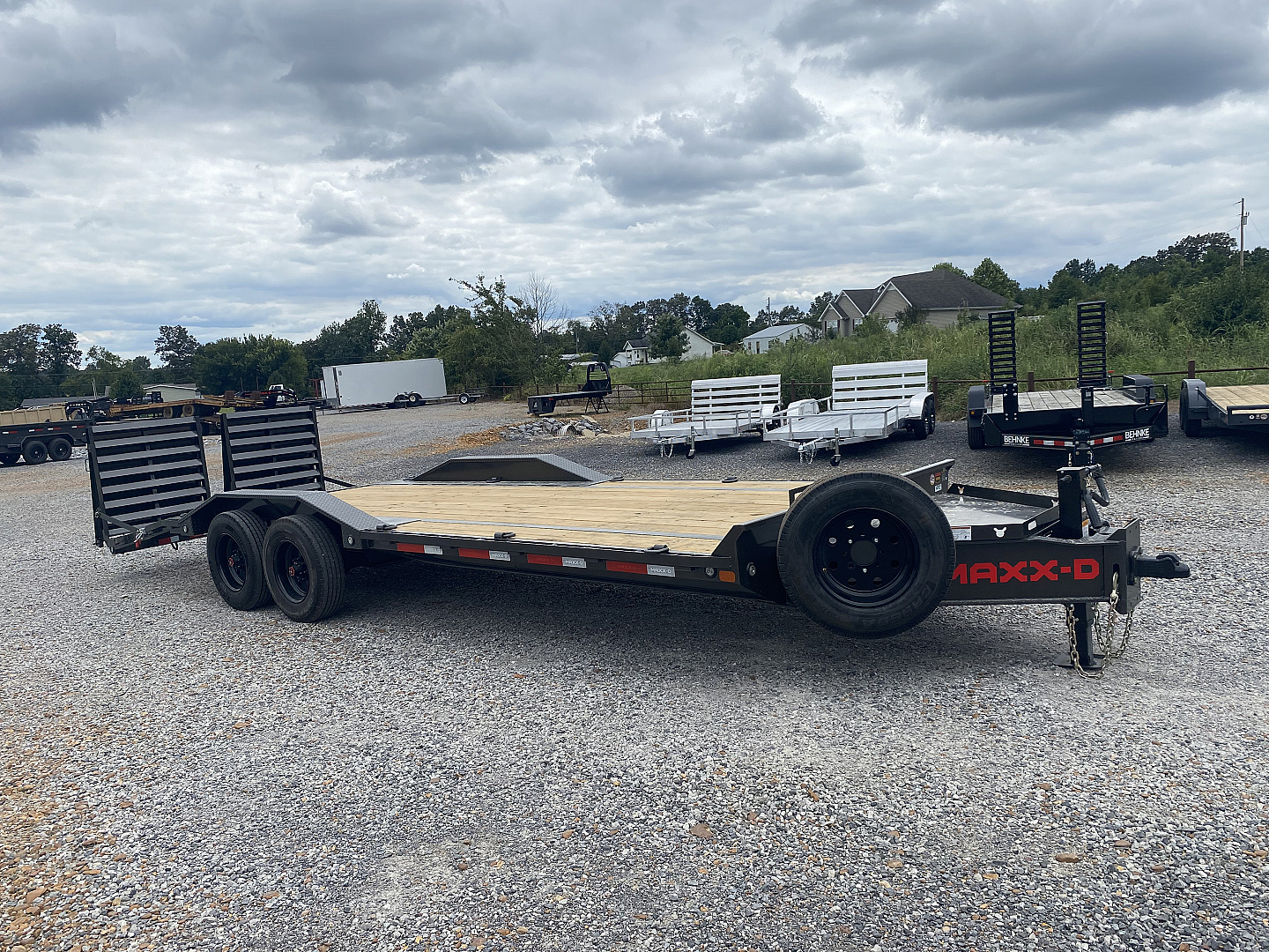 New 2026 MAXXD 102"x24' 22k Equipment Trailer *ALL NEW ENGINEERED FRAME*