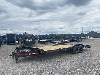 New 2026 MAXXD 102"x24' 22k Equipment Trailer *ALL NEW ENGINEERED FRAME*