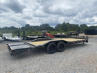 New 2026 MAXXD 102"x24' 22k Equipment Trailer *ALL NEW ENGINEERED FRAME*