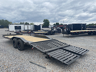New 2026 MAXXD 102"x24' 22k Equipment Trailer *ALL NEW ENGINEERED FRAME*