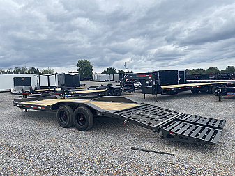 New 2026 MAXXD 102"x24' 22k Equipment Trailer *ALL NEW ENGINEERED FRAME*