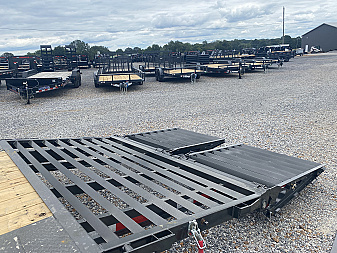 New 2026 MAXXD 102"x24' 22k Equipment Trailer *ALL NEW ENGINEERED FRAME*
