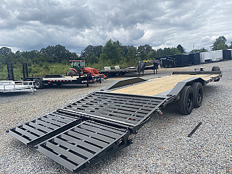 New 2026 MAXXD 102"x24' 22k Equipment Trailer *ALL NEW ENGINEERED FRAME*