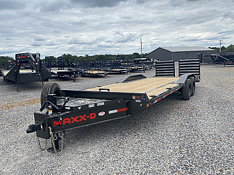 New 2026 MAXXD 102"x24' 22k Equipment Trailer *ALL NEW ENGINEERED FRAME*
