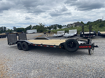 New 2026 MAXXD 102"x24' 22k Equipment Trailer *ALL NEW ENGINEERED FRAME*