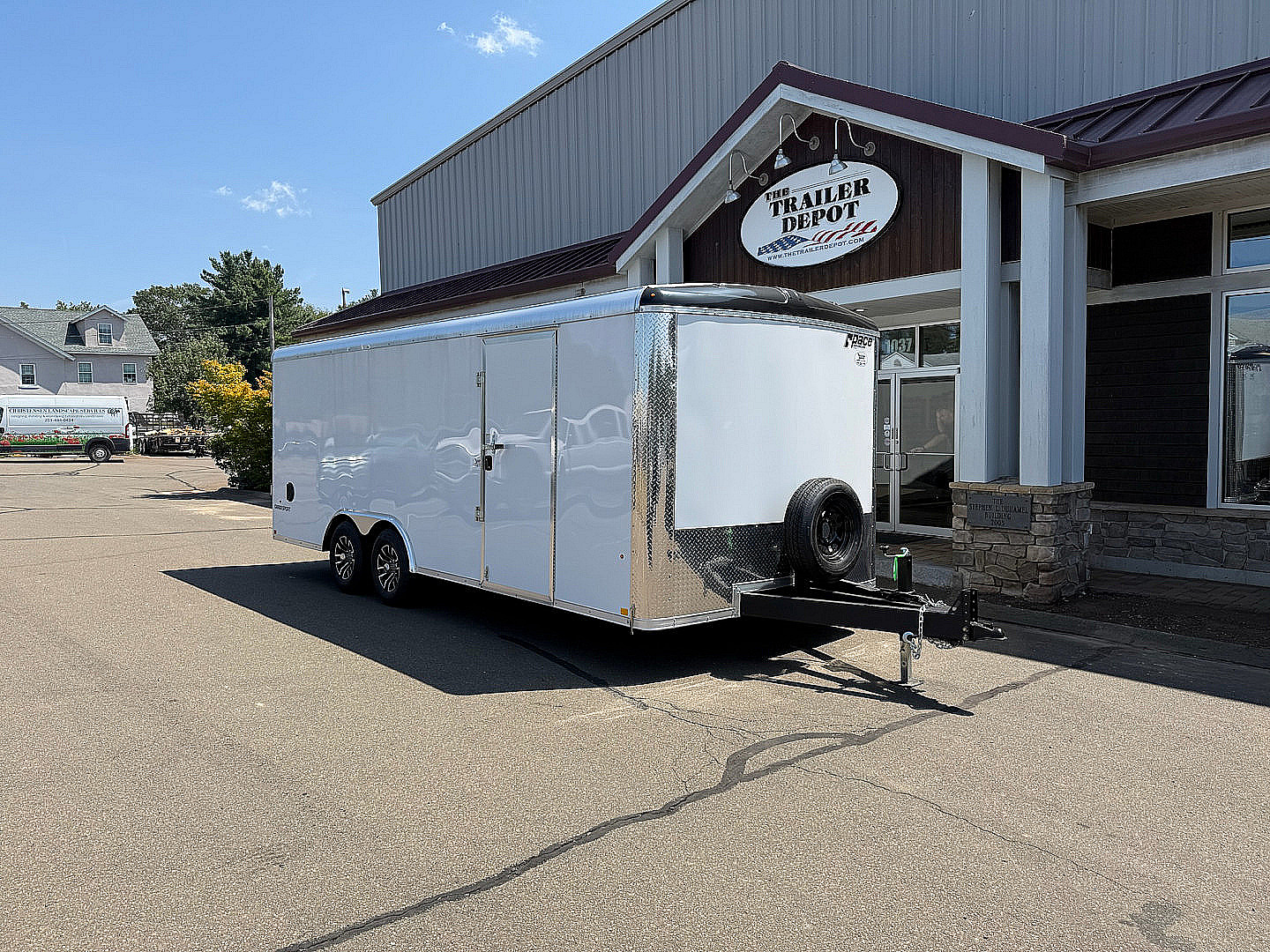 New Pace American 8'6" x 20' Enclosed Landscape Trailer 9.9K