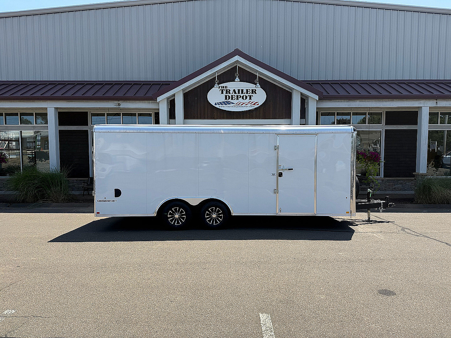 New Pace American 8'6" x 20' Enclosed Landscape Trailer 9.9K